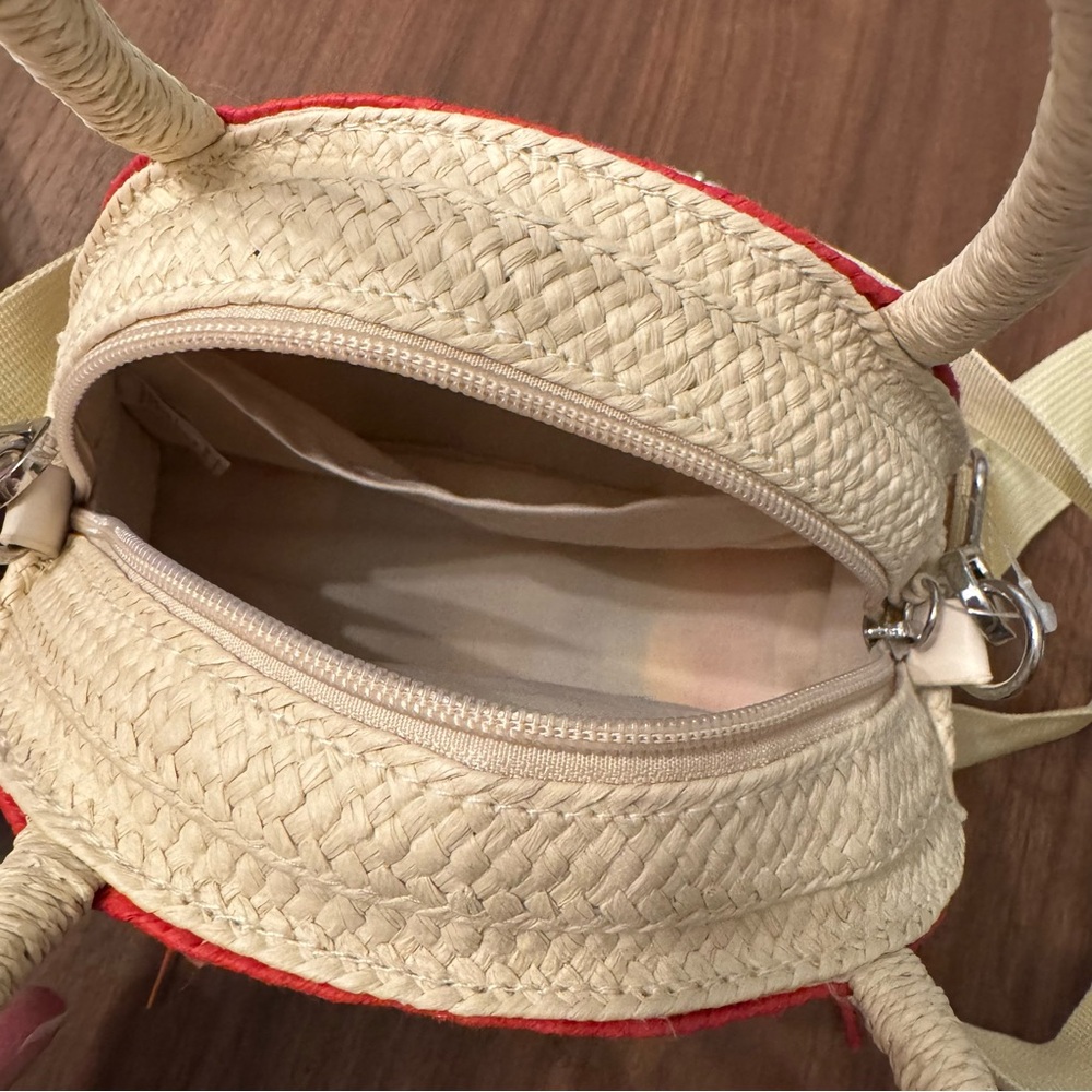 NWT Colorful Rainbow Woven Handbag, perfect for PRIDE - Picture 8 of 9